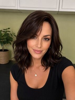 Belle Tress Wig, Califia in color Ginger brown, lace front wig, HD fiber